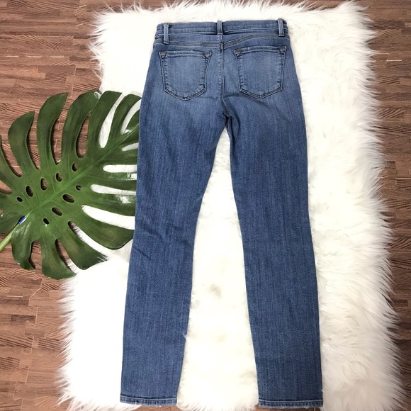 J Brand Size 25 Semi Distressed Women’s Capri Denim Jeans - Picture 6 of 6